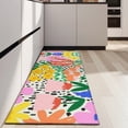 thumbnail image 4 of Pioneer Flower Floral Print Pattern Kitchen Rug Mat,Kitchen Runner Rugs Non Skid Washable,Decorative Kitchen Floor Mats for Kitchen,Sink,Laundry,17"X47", 4 of 5
