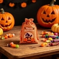 thumbnail image 5 of AZXY Halloween Trick or Treat Bags Drawstring Pumpkin Candy Pouches, Reusable Happy Halloween Gift Treat Sacks for Holiday Costume Party Favors & Halloween Decor Supplies, 5 of 7