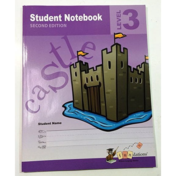 Fundations Student Notebook, Second Edition, Level 3, 9781567785197, 1567785190, Paperback,