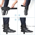 thumbnail image 4 of 1 Pair Fitness Ankle Strap For Cable Machine, Adjustable Women Men Ankle Strap Kickbacks With Fixed Rope, Foot Legs Muscle Strength Exercises, Gym Glute Hips Workouts Thighs Power Trainer, 4 of 6