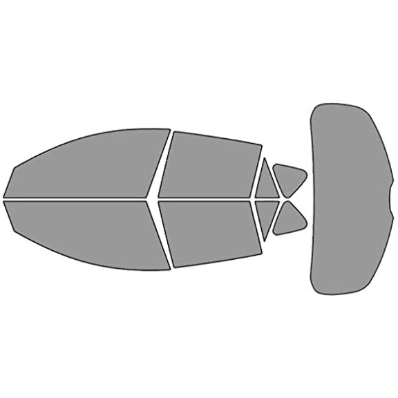 Avery Dennison NR Nano Ceramic IR Window Tint Kit Compatible with Mazda Mazda3 2010-2013 (Hatchback)