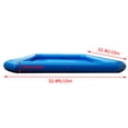 thumbnail image 4 of Inflatable Swimming Pool for Water Walking Ball with Blower 10*10*0.65m Blue, 4 of 8