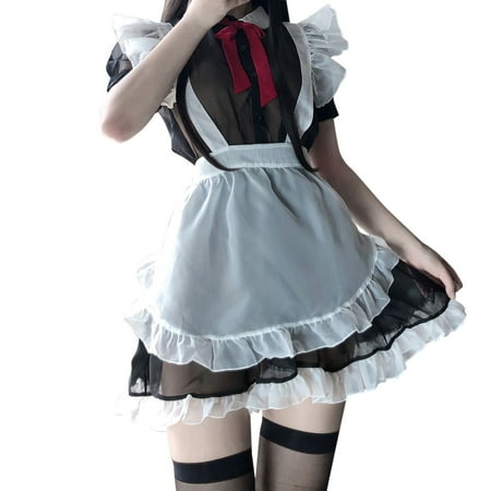 

Lingerie for Women Lingerie For Strap Apron Mesh Translucent Suit Panties