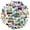 1A-35pcs, variant on 35pcs Colorful Stickers State Stickers Travel Stickers Landmark Decals for Suitcase Laptop Guitar