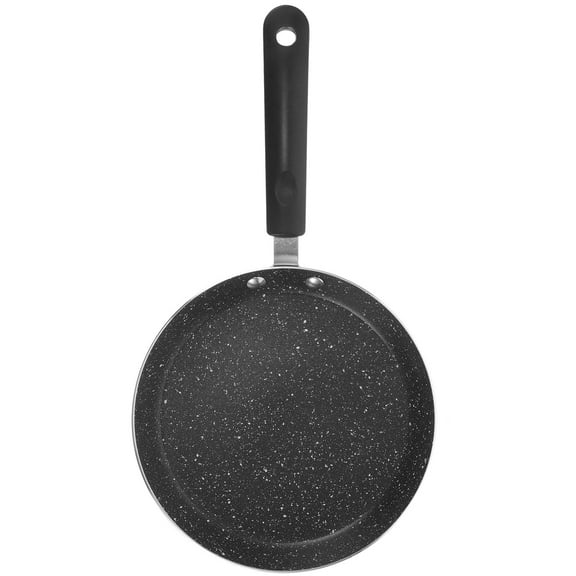 BESTOYARD Non Stick Egg Omelette Frying Pan 2pcs Stone Skillet Small Pan With Handle Compatible With All Stoves Without Lid