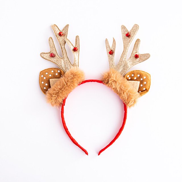 Diadema de Mickey Mouse de Disney para mujeres y niñas, diadema con orejas de lentejuelas, Halloween, Navidad, fiesta, Cosplay, diadema para niños y adultos Gao Jinjia LED