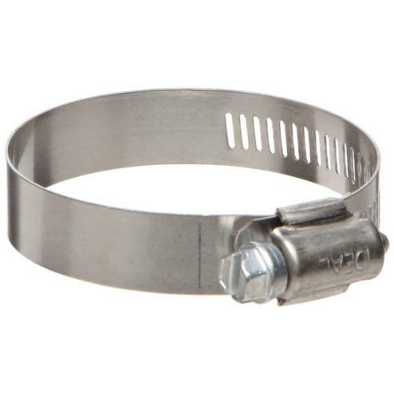 Hy-Gear 50 SS 201/301 Hose Clamp, 6, Fits 5/16 - 3/8" Hose ID, 10mm - 22mm-10EA