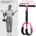 thumbnail image 4 of Upgraded Pedal Resistance Band with Handle,Multifuction Fitness Bands for Full Body Training,Core,ABS,Legs,Glutes,Arms,Pilates,Yoga,Physical Therapy,Strength,Sit Up Equipment for Home Workout, 4 of 8