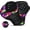Purple-2 PCS Gloves, variant on Water Baseball Glove Set, Pool Toys for Youth Adults, Beach with Bouncing Ball, Catch Mitt, Outdoor Summer Toys