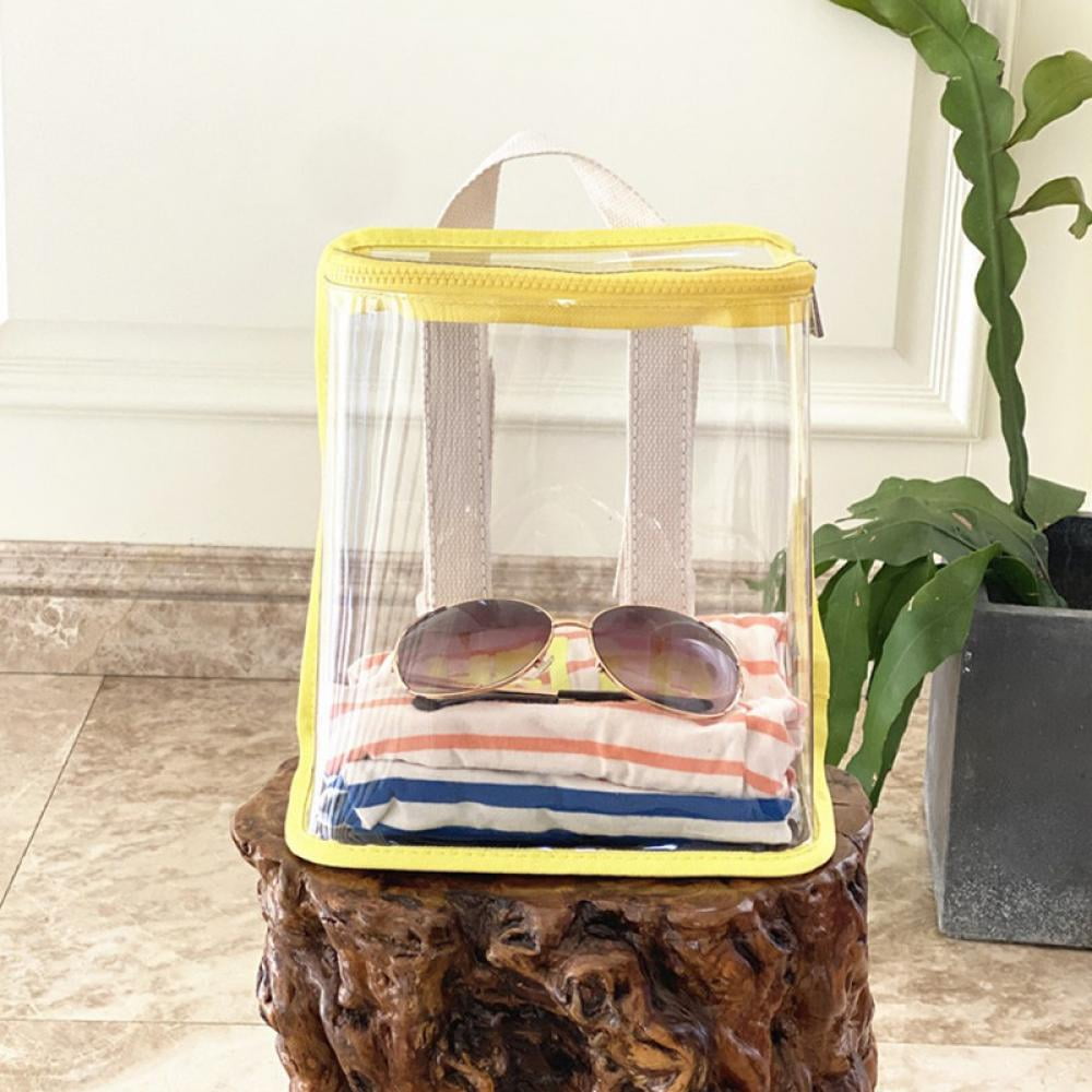 Small Clear Backpack, Heavy Duty PVC Clear Backpack for Kids Girls Boys