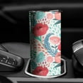 thumbnail image 3 of 20oz Pioneer Flower Skinny Tumblers Stainless Steel Tumbler with Lid and Straw,Vacuum Insulated Double Wall Travel Tumbler Cups with Cleaning Brush for Coffee,Tea, 3 of 6
