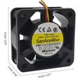 thumbnail image 3 of New Original SanAce60WF DENKI 9WF0424H6D05A 24V 0.08A 4020 A90L-0001-0505 For, 3 of 5
