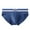 Blue, variant on Kmdttou Men's Mid-Rise Plus Size Underwear Comfortable Breathable Briefs (Size:M-3XL)
