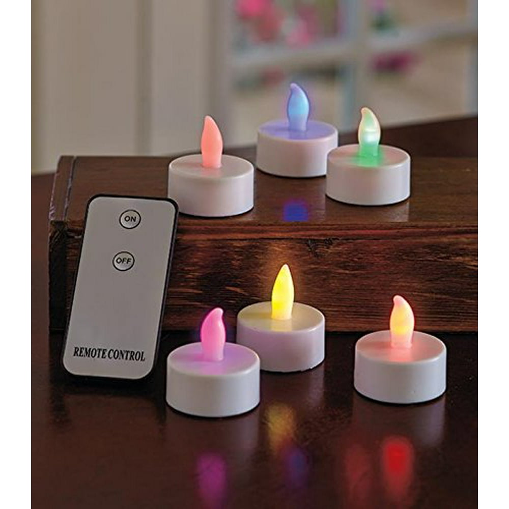 Remote Control Tealight Candles (Color Changing)
