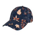 thumbnail image 1 of Balery Autumn Leaves With Blue Gorra de béisbol de tamaño ajustable para correr, entrenar y actividades al aire libre. Gorra de papá para todas las estaciones., 1 of 6