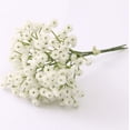 thumbnail image 3 of Fake Flowers Promotion Sale! Nomeni Artificial Baby's Breath Silk Flower Bouquet Home Decor Party Decoration White, Home Decor Clearance Sale White, 3 of 4