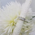 thumbnail image 3 of Dazzlingdaimonds Jewels 3.00 Ct Round Cut White Diamond Engagement Wedding Thanksgiving Christmas Rectangular Grooves Band Ring 14K Yellow Gold Plated 925 Sterling Silver For Men's -5.5, 3 of 4