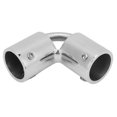 thumbnail image 1 of 90 Boat Pipe Connector 22mm 2 Port Hand Rail Fitting Stainless Steel for Marine Yachts, 1 of 5