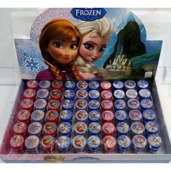 60 PCS Disney Frozen Anna & Elsa Stampers Stamps birthday Party Goody Favor New