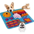 thumbnail image 1 of Snuffle-Mat for Dogs, Durable-Dog Foraging-Blanket, Washable Pet Puzzle Mat for Small Medium Large Dogs, Pet Activity MatEncourages Natural Foraging Skills (Blue), 1 of 7