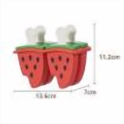 PEONAVET Ice Cream Mold Popsicle With 4 Pops, Ice Cream Molds Reusable Ice Makers Easy Release Popsicle Tray For DIY Ice Cream Homemade Ice