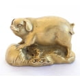 thumbnail image 1 of Statue de Porc en Métal, 1 of 1