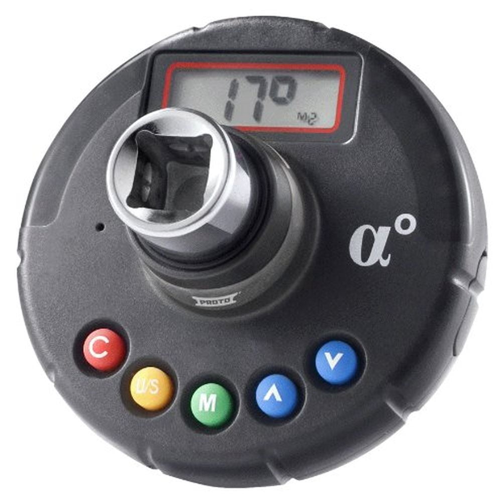 PROTO J6280TA150 Torque Angle Meter,1/2 in Dr,145 ft.lb.