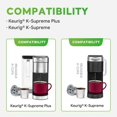 thumbnail image 2 of Keurig K Supreme Reusable K-cup coffee maker Reusable K-cup with adapter, 2 of 5