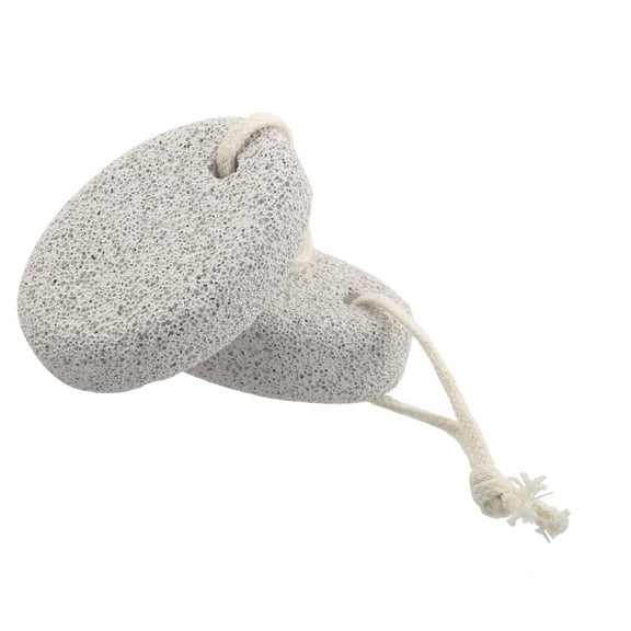 Vocoste 2 Pcs Foot Care Exfoliating Scrub Stone Pedicure Scrubber Natural Pumice Stone Foot File