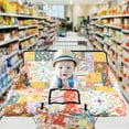thumbnail image 2 of Shopping Cart Cover for Baby,2-in-1 High Chair Cover with Portable Cloth Bag,Cart Seat Pad for Babies Grocery Cushion Cover Restaurant,Suitable for All Supermarkets, 2 of 6