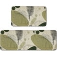 thumbnail image 3 of Kitchen Mats and Rugs Non Skid Washable 2 Pieces Natural Rubber Boho Kitchen Mats for Floor Runner Rugs Standing Mat Set (17" Wx30 L+17" Wx 47" L Palm Tree Leaves), 3 of 6