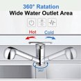 thumbnail image 5 of Contemporary Kitchen Faucet, Toggle Button Selection For Stream Or Spray, Lifetime Warranty, 5 of 5