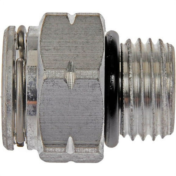 Dorman - OE Solutions Transmission Line Connector - Tube Size 3/8 - Thread 9/16-18UNF