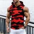 thumbnail image 2 of Gamivast Sun Protection Hoodie for Men Sleeveless Muscle Fit Summer Hoodies Lightweight Breathable Sun Hoodie for Athletic Training And Outdoor Activities, 2 of 8