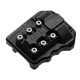 thumbnail image 1 of Cubierta de diferencial para piezas de alta resistencia, cubierta de carcasa para coche RC Crawler -4 1/10 negro, 1 of 5
