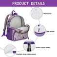 thumbnail image 4 of Boxer Dog Pitbull Terriers Dog and Drinks Backpack Backpack for School,Cute School Bag,Schoolbag with Adjustable Shoulder Straps & Padded Back,13.8"x11.4"x6", 4 of 6