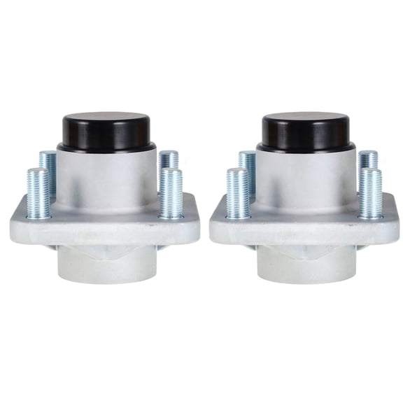 2 x Golf Cart Front Wheel Hub Assembly with Bearings Replacement for Golf Cart Club Car 102357701