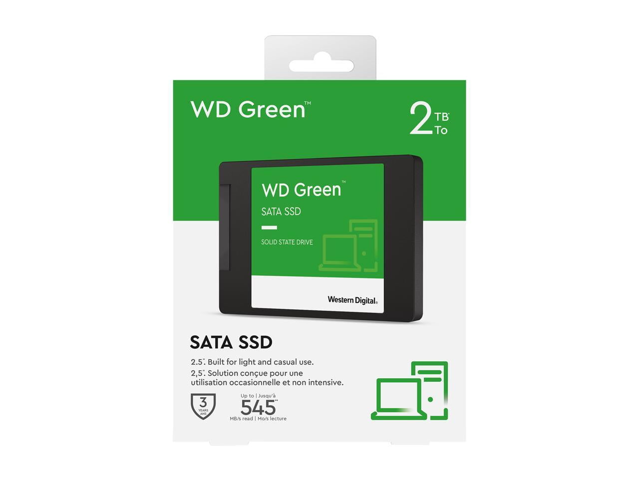 PCパーツ 2TB SSD 2.5 Western Digital WD GREEN Amazon.com: Western Digital 2TB WD Green Internal PC SSD