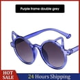 thumbnail image 2 of Children Cat Eye Sunglasses Outdoor Beach Versatile Eyewear Girl Boys Summer Cartoon Sunscreen, 2 of 4