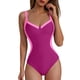 thumbnail image 2 of Traje de baño de una pieza para mujer Traje de baño de mujer Traje de baño de color bloqueado Traje de baño de cobertura completa de cadera Traje de baño de moda de playa para mujer Trajes de baño de, 2 of 7