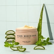Miami Beach Bum, Bum + Body Cream Clears Acne, Ingrown Hairs, Razor Bumps and Dark Spots, 6.7oz, Orange