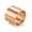 Rose Gold, variant on 18mm Mens Womens Stainless Steel Wide Ring Cool Plain Band Finish Flat Top Gift-Silver-9