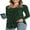 Green, variant on JuneFish Womens Long Sleeve Tops Casual Cloud Fabrics Basic Shirts Blouse