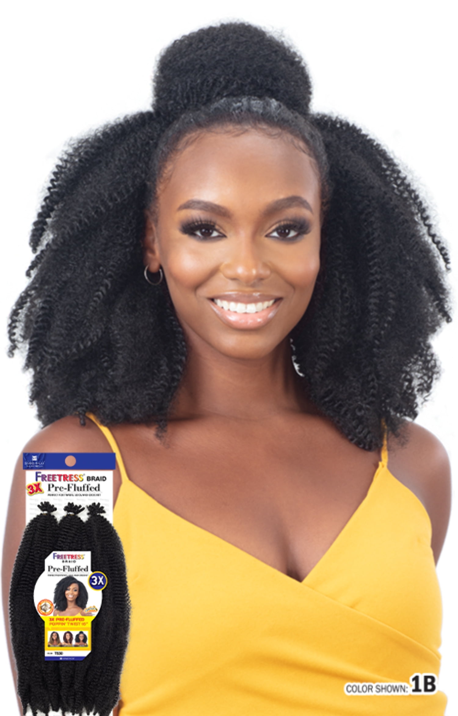 FREETRESS - 3X PRE-FLUFFED POPPIN' TWIST 16"