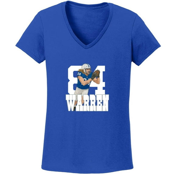 Tyler Warren 84 Indianapolis Indy LADIES V-NECK Shirt T-Shirt