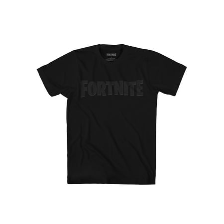 Fortnite Boys Black Logo Graphic T-Shirt Sizes 8-18