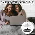 thumbnail image 3 of Power Supply Cable 10.0ft Extension Cable Intelligent Extension Cord for Home And Office Enduring, 3 of 9