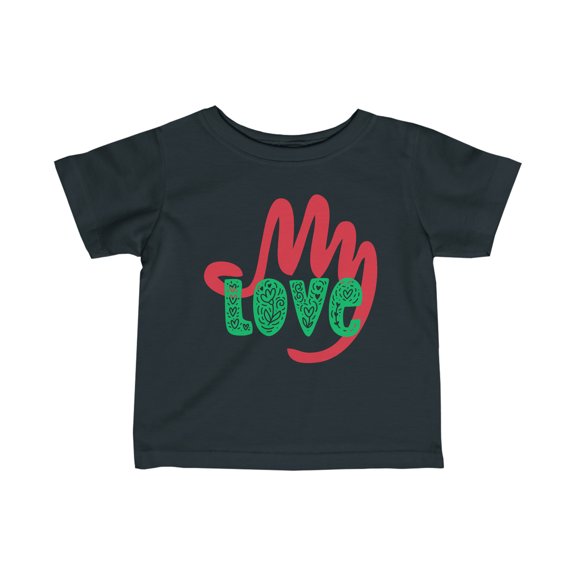 Rabbit Skins Infant My Love Tee