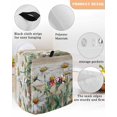 thumbnail image 3 of White Daisy Stand Mixer Dust Cover with Storage Pocket & Handles, Vintage Botanical Spring Floral Summer Fits All Tilt Head & Bowl Lift Kitchen Appliance Cover Organizer Bag Accessories, 6-8 Quart, 3 of 6