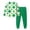 Green, variant on Wo-Fusoul St. Patrick's Day Printed Long Sleeve Shirt and Pants Set for Boys and Girls, Green, 120 Size, 2-Piece Outfit